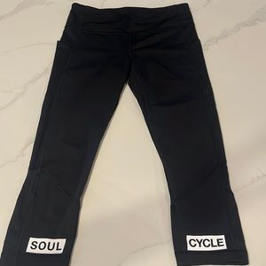 Lululemon x SoulCycle cropped leggings
